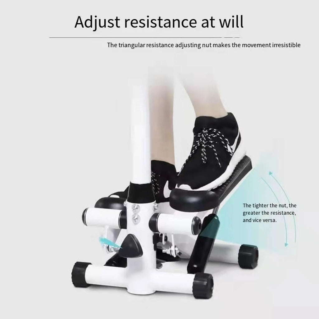Exercise Stair Stepper Machine with Handle and Resistance Bands F477