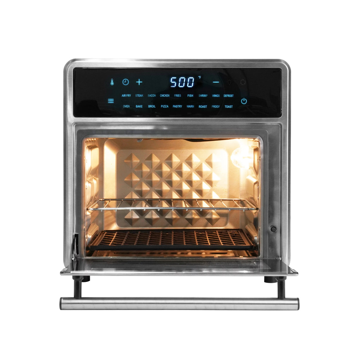 16 Quart Stainless Steel Air Fryer Oven and Grill X505155