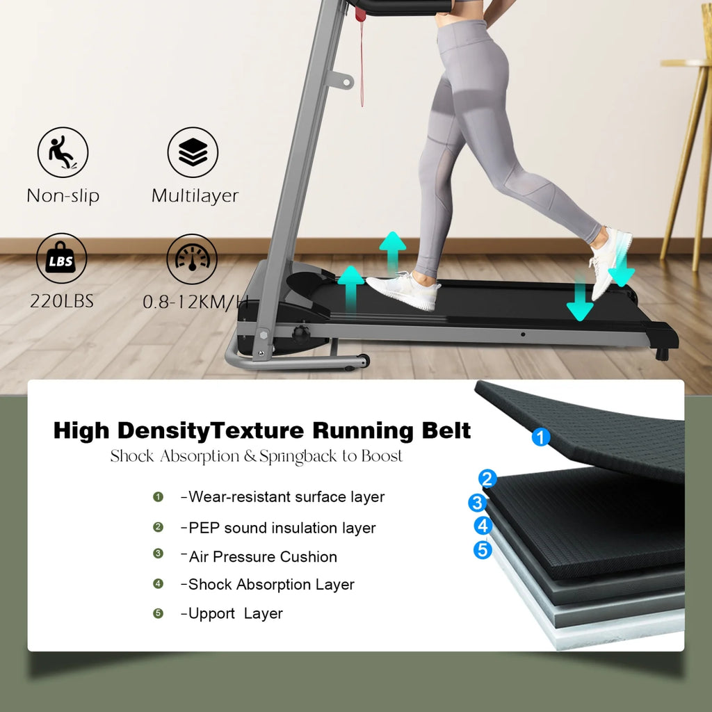 Folding Electric Treadmill Q13004