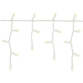 500-Count Warm White LED Dome Icicle Christmas Lights I733263