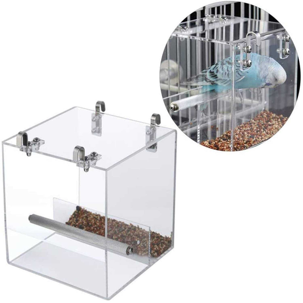 Automatic Bird Feeder Acrylic J16804