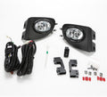 Clear Fog Lights with Bezel Switch Wire Pack of 2 O420
