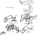 Blk Outlaw Seat with Latch Q97003