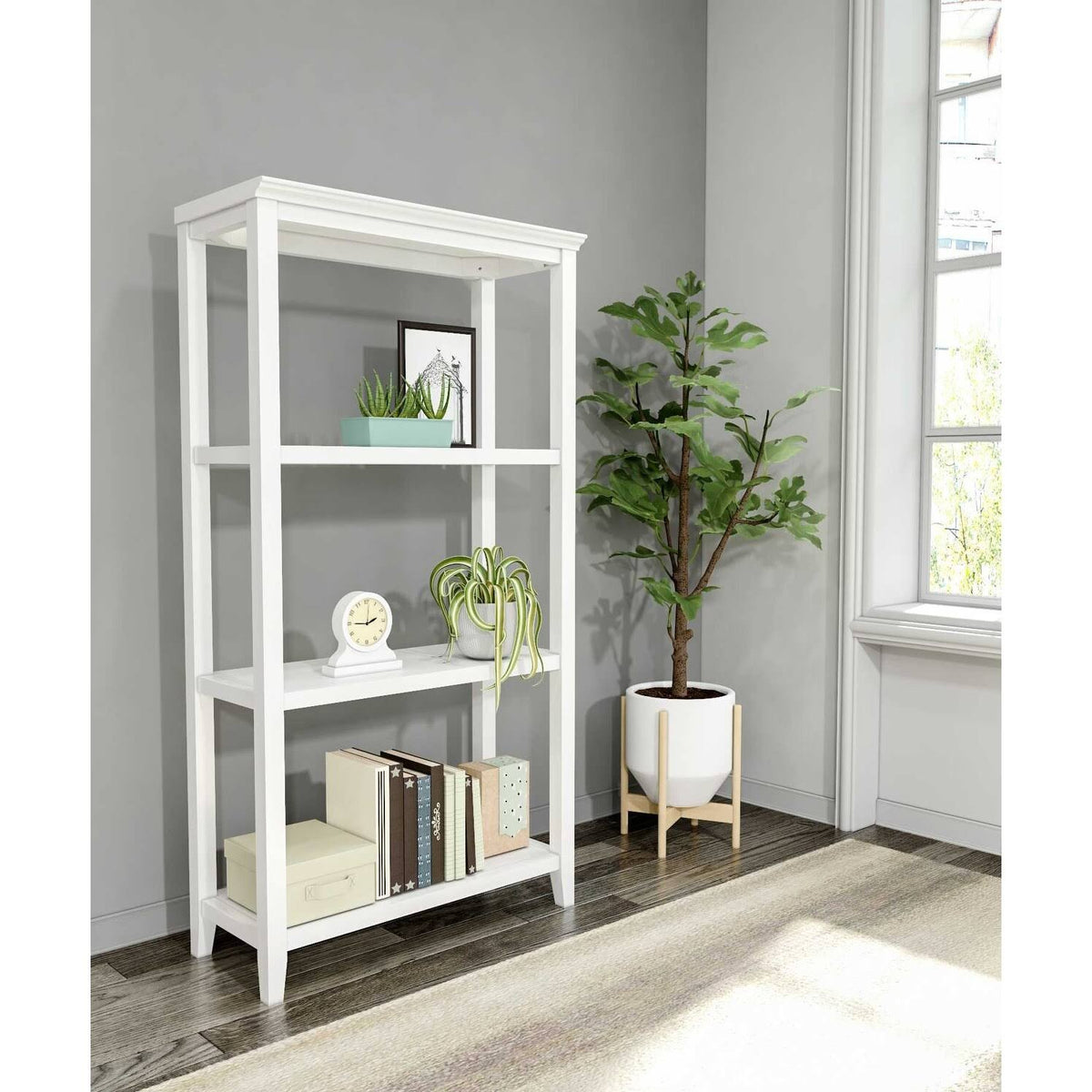 60x22 Bookcase with 2 Shelves B569