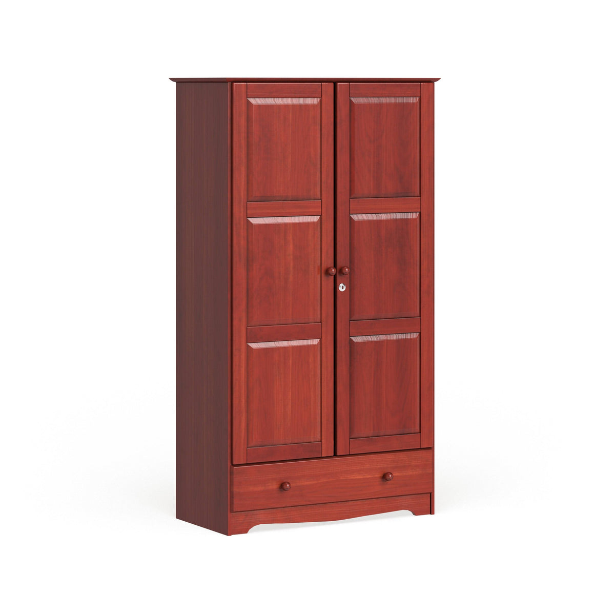 Solid Wood Customizable Wardrobe A161253