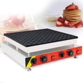110V Commercial Muffin Machine, 100 Hole Nonstick Stainless Steel Pancake Maker M4518