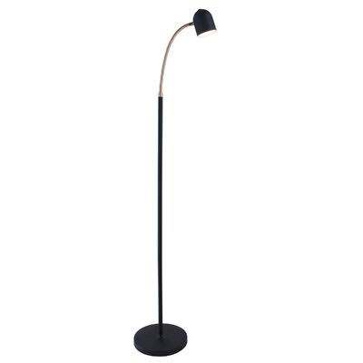 51" Black Reading Floor Lamp Q39136