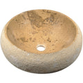 Classic Cream Marble Vessel Sink T71591