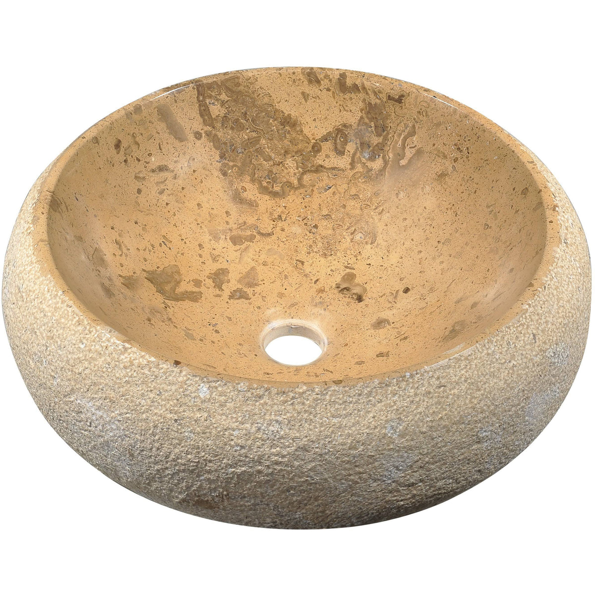 Classic Cream Marble Vessel Sink T71591