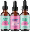 Kids Liquid B Complex Vitamin D3 K2 Drops R64035