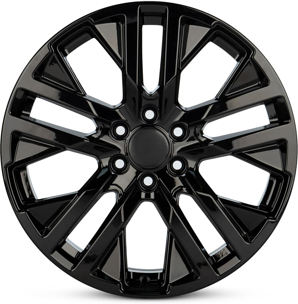 22 Inch Polished Gloss Black Rim Car Wheel M140