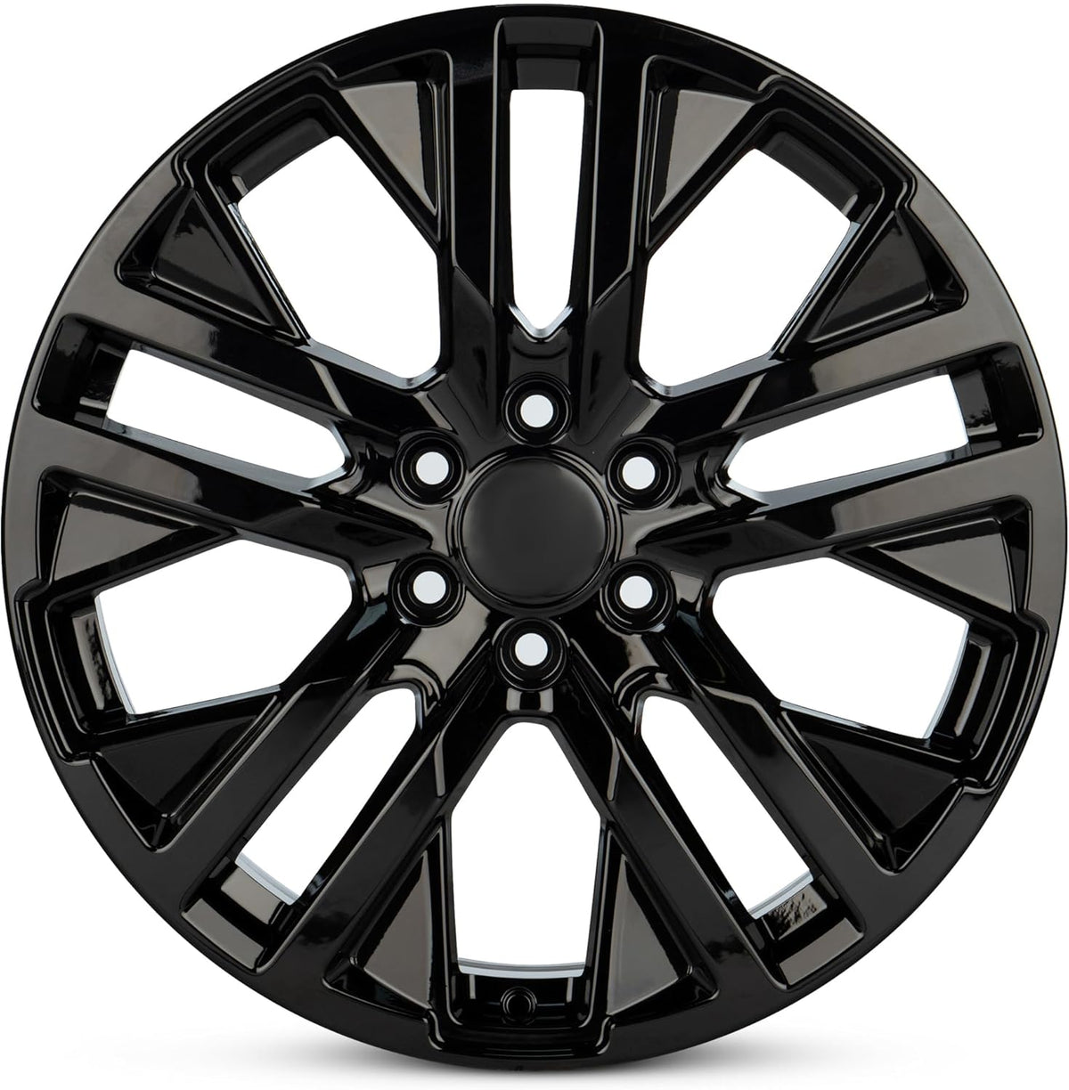 22 Inch Polished Gloss Black Rim Car Wheel M140