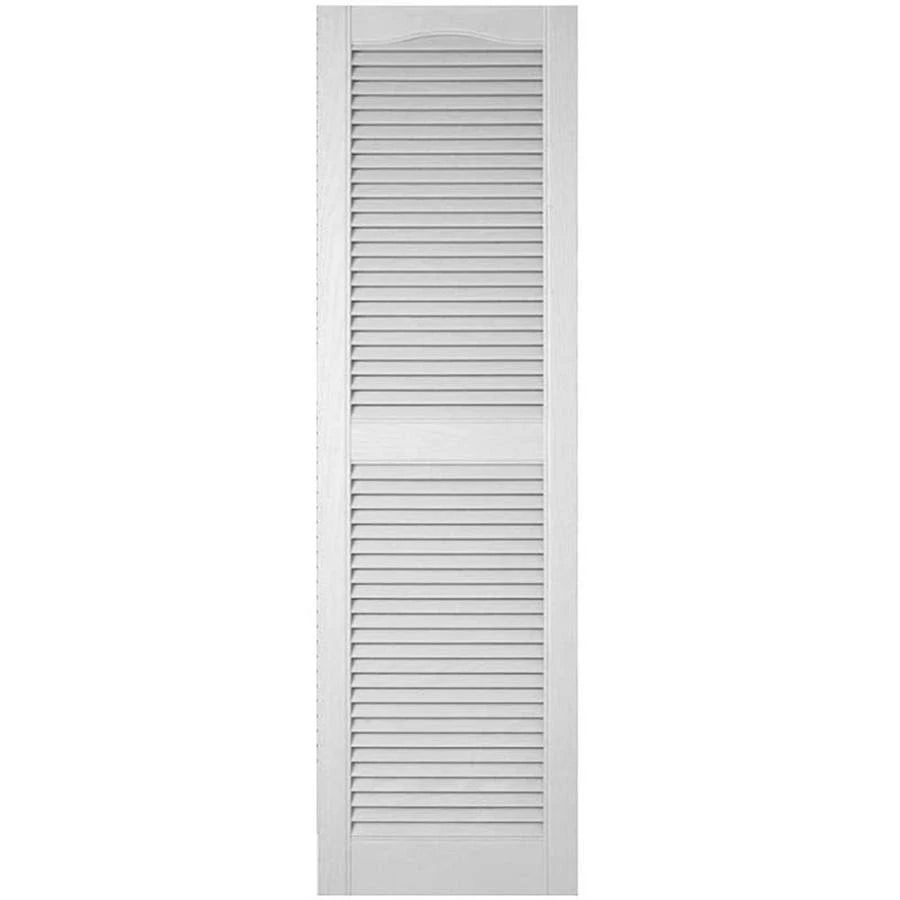 Vinyl Open Louver Shutters P4277