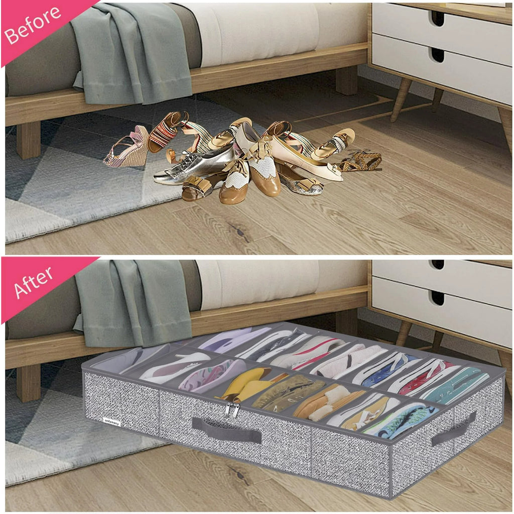 Under Bed Shoe Storage Organizer, Set of 2 Y1194