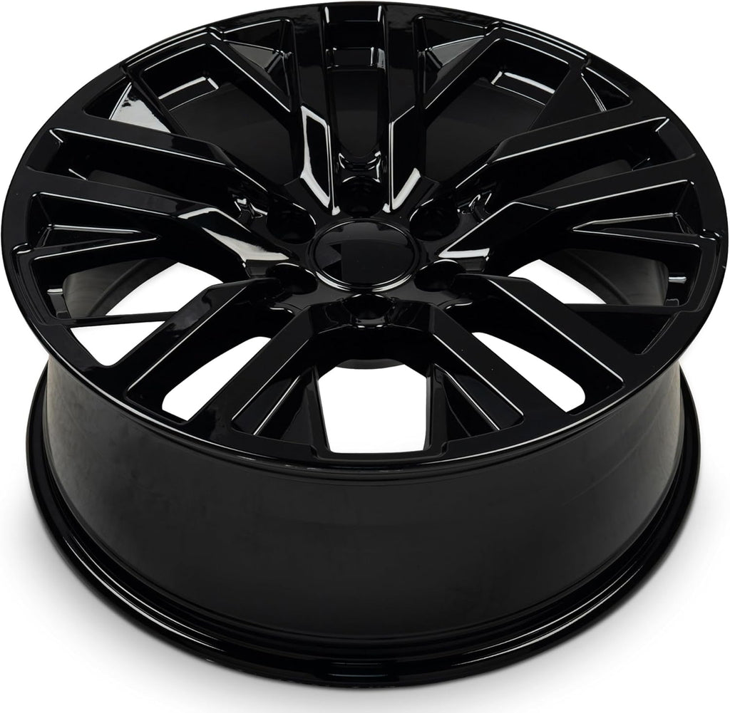 22 Inch Polished Gloss Black Rim Car Wheel M140