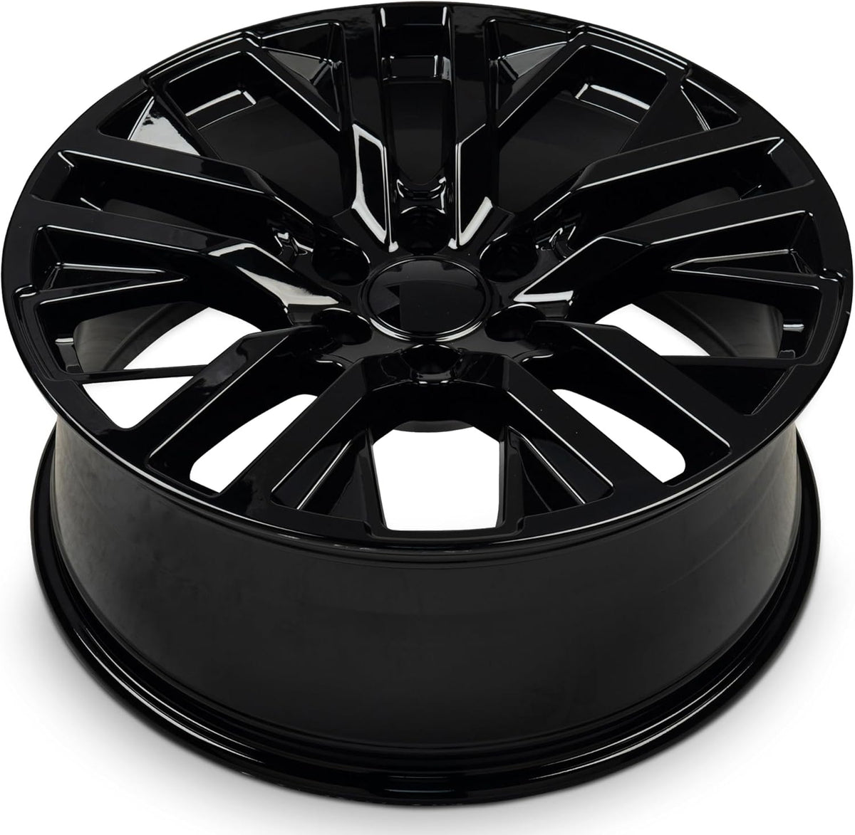 22 Inch Polished Gloss Black Rim Car Wheel M140