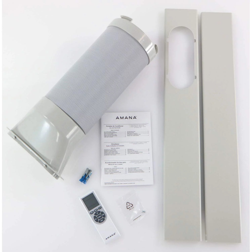 10000 BTU Portable Air Conditioner with Remote Control in White/Black M18583