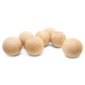 4 inch Unfinished Birch Wooden Balls, Bag of 25 M788891
