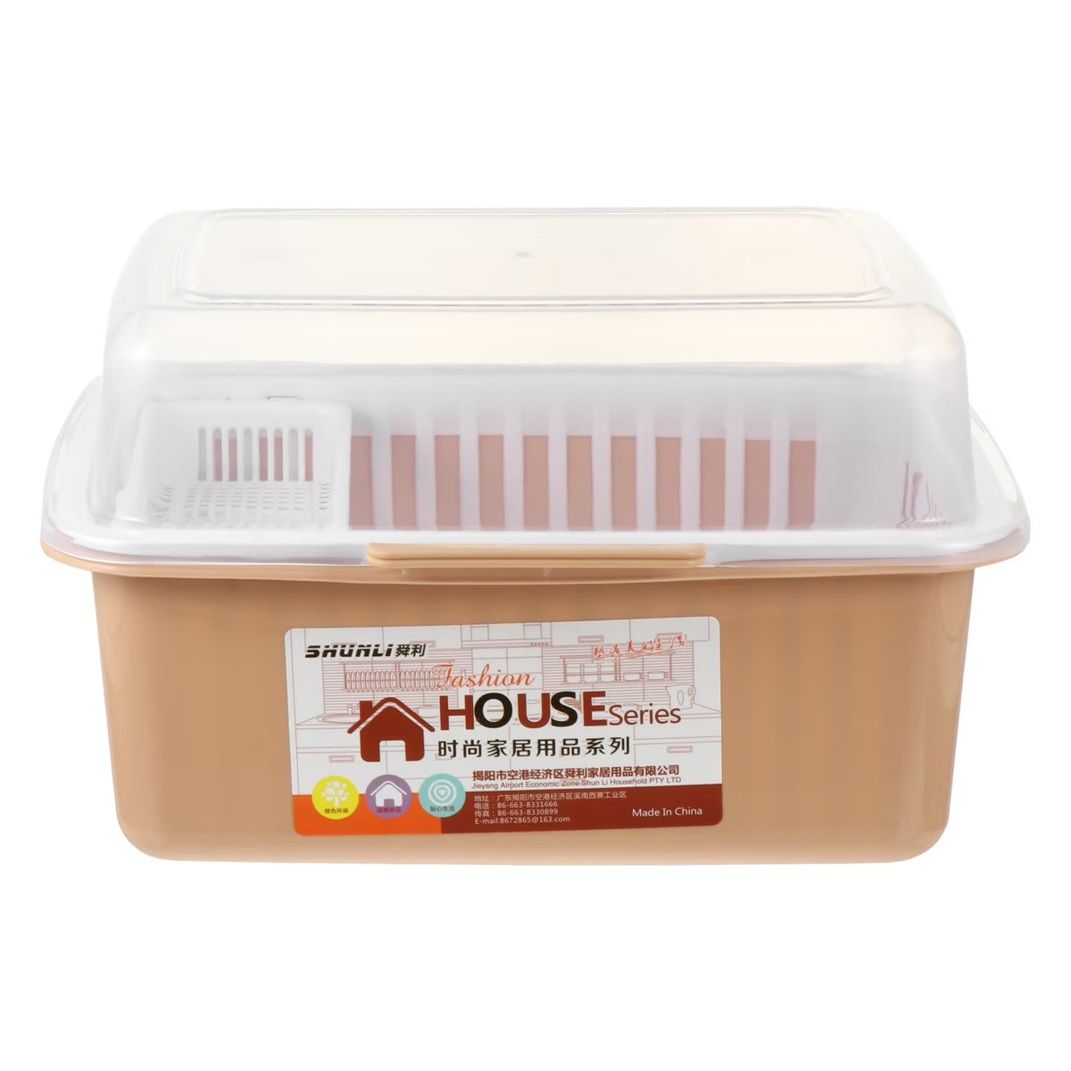 Plastic Milk Bottle Draining Box Tableware Storage Rack P643
