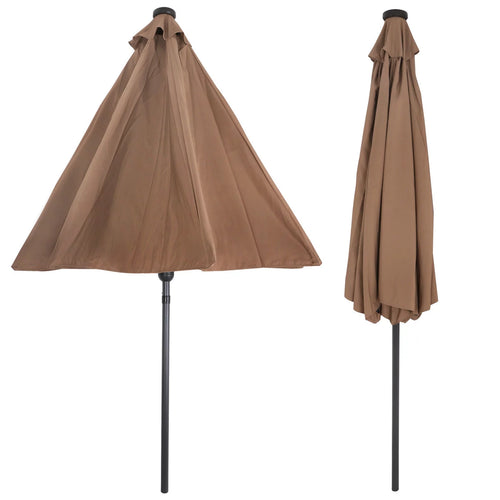 10 ft Patio Umbrella with Crank Lift System H137073