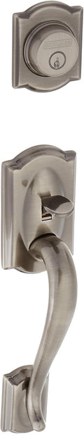 Antique Pewter Dummy Exterior Handleset J454127