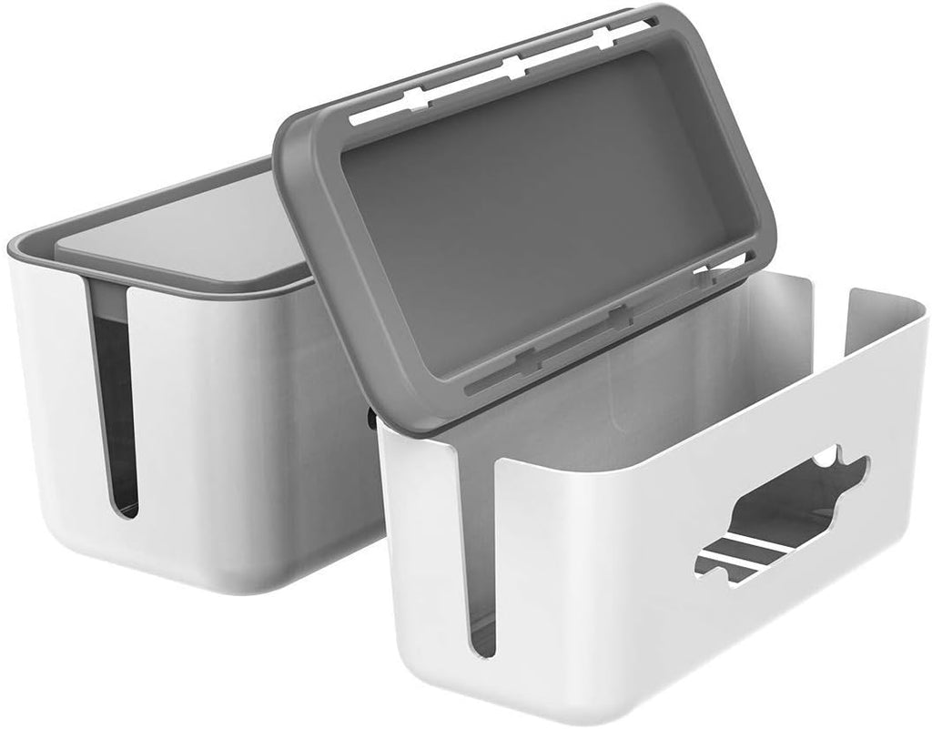 Cable Management Box with Phone Stand, Pack of 2 V312393