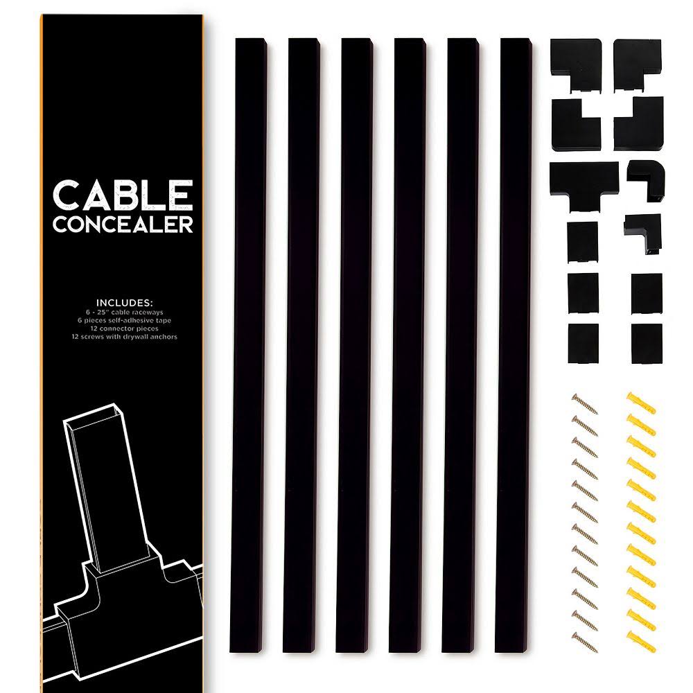 Black Cable Management Raceway Kit N662131
