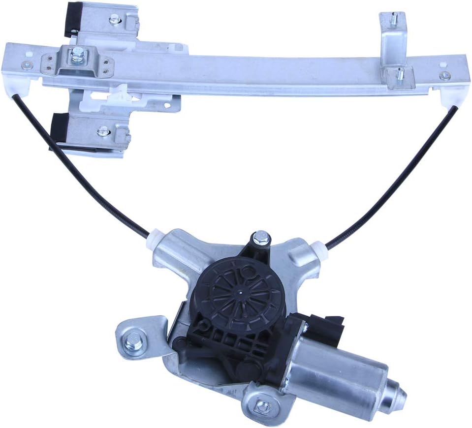 Rear Passenger Side Power Window Lift Regulator with Motor Assembly Pack of 2 Z791908