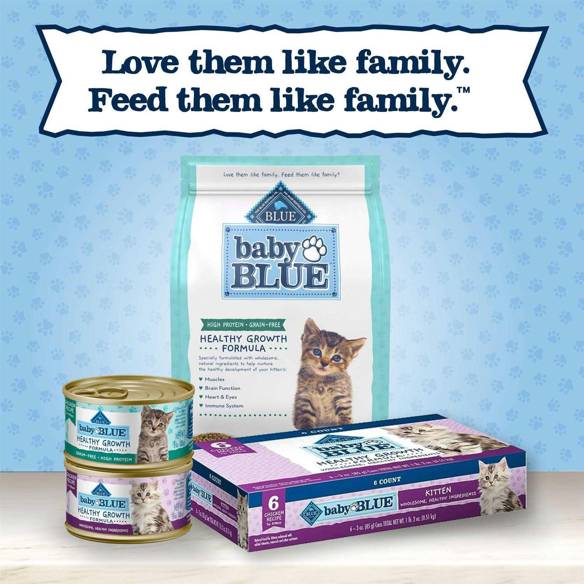High Protein Natural Dry Kitten Food C423