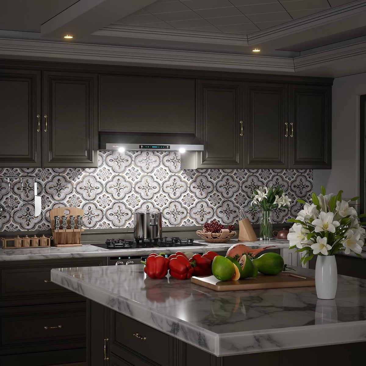 36 Inch Stainless Steel Under Cabinet Range Hood K9052