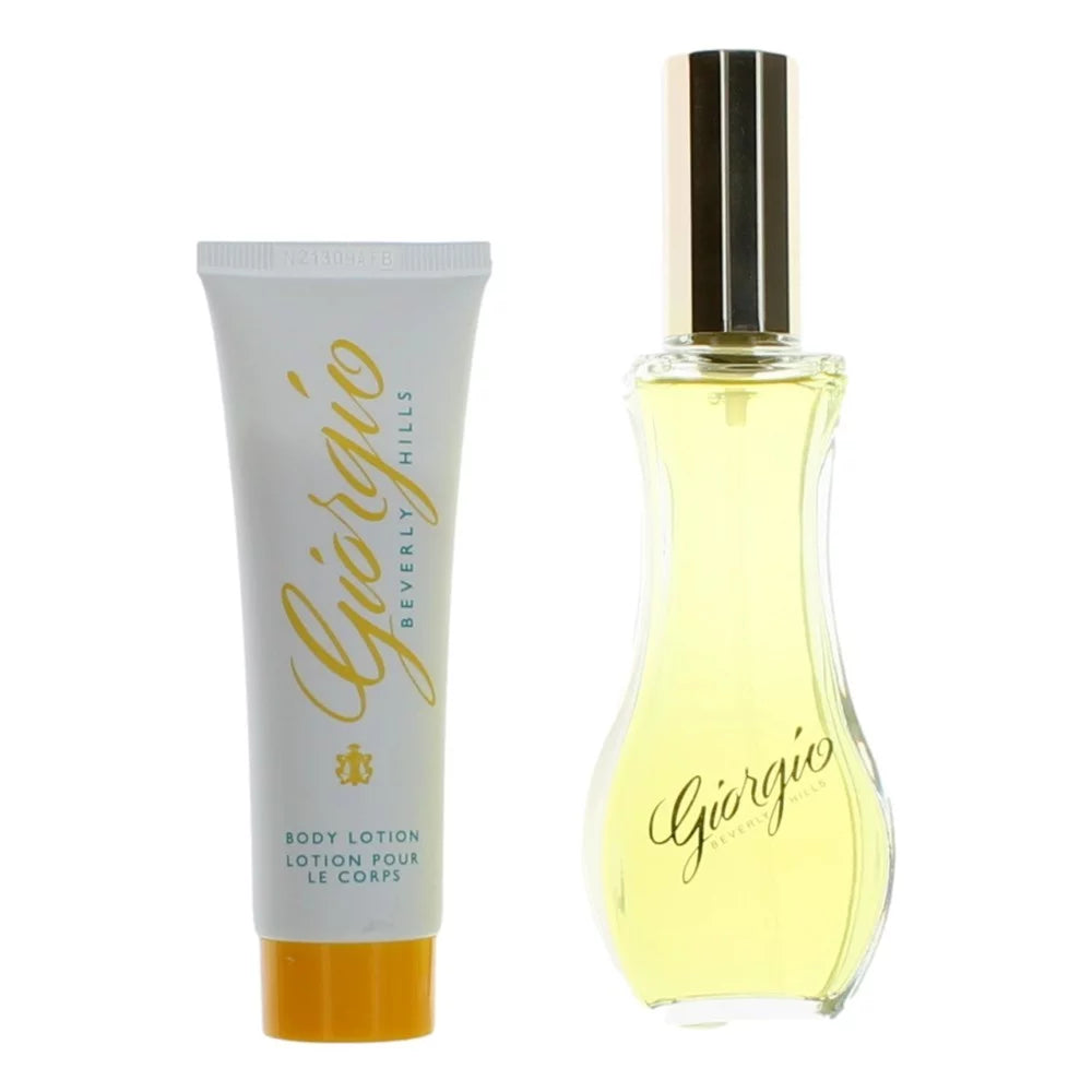 2 Pc Gift Set 3oz EDT Spray 1.6oz Body Moisturizer S3329