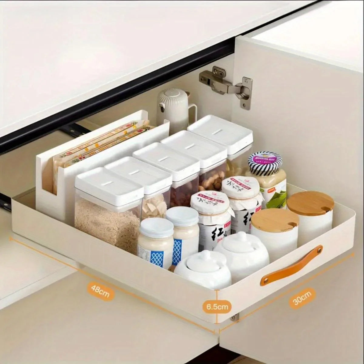 Heavy Duty Pull Out Cabinet Organizer Drawer Storage Shelf M280
