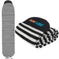 Black White Hybrid Surfboard Sock Cover H464967