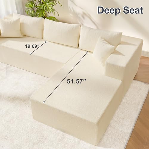 104" Black Modular Sectional Sofa with Chaise Y439715
