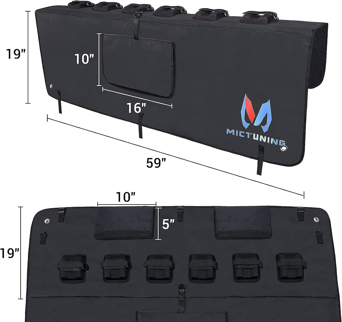 Tailgate Pad for Bike up to 6 Bikes V542
