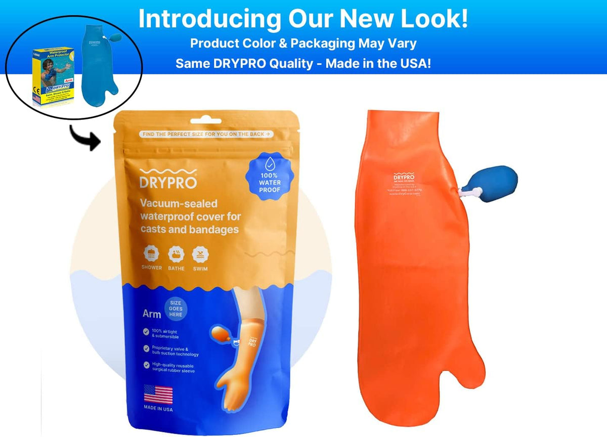 X-Small Pack of 2 Waterproof Full Leg Cast Cover V58199
