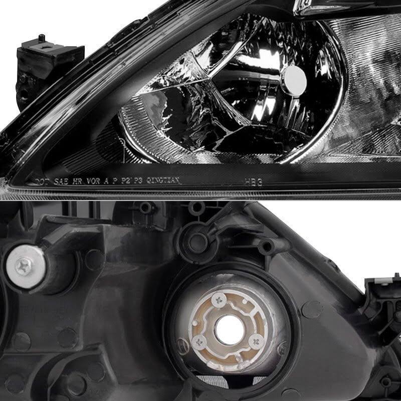 Amber Crystal Headlights for Honda Accord R3512