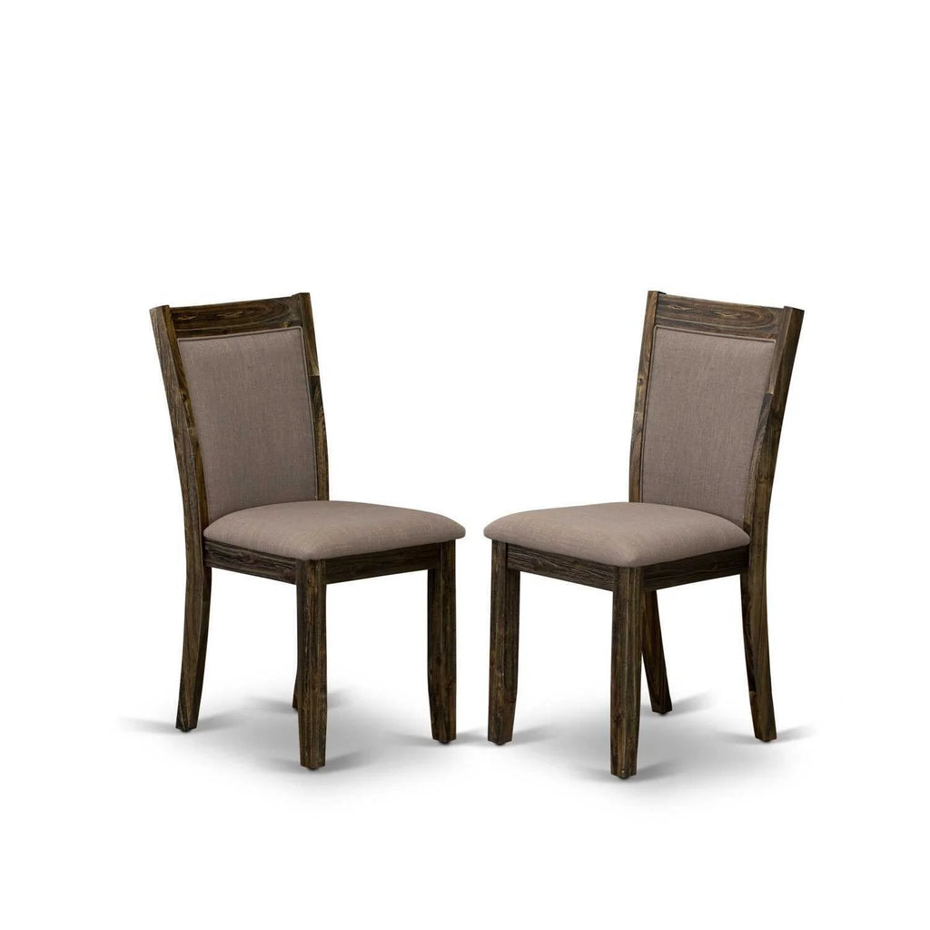 7 Piece Wood Dining Set with 6 Chairs N28316