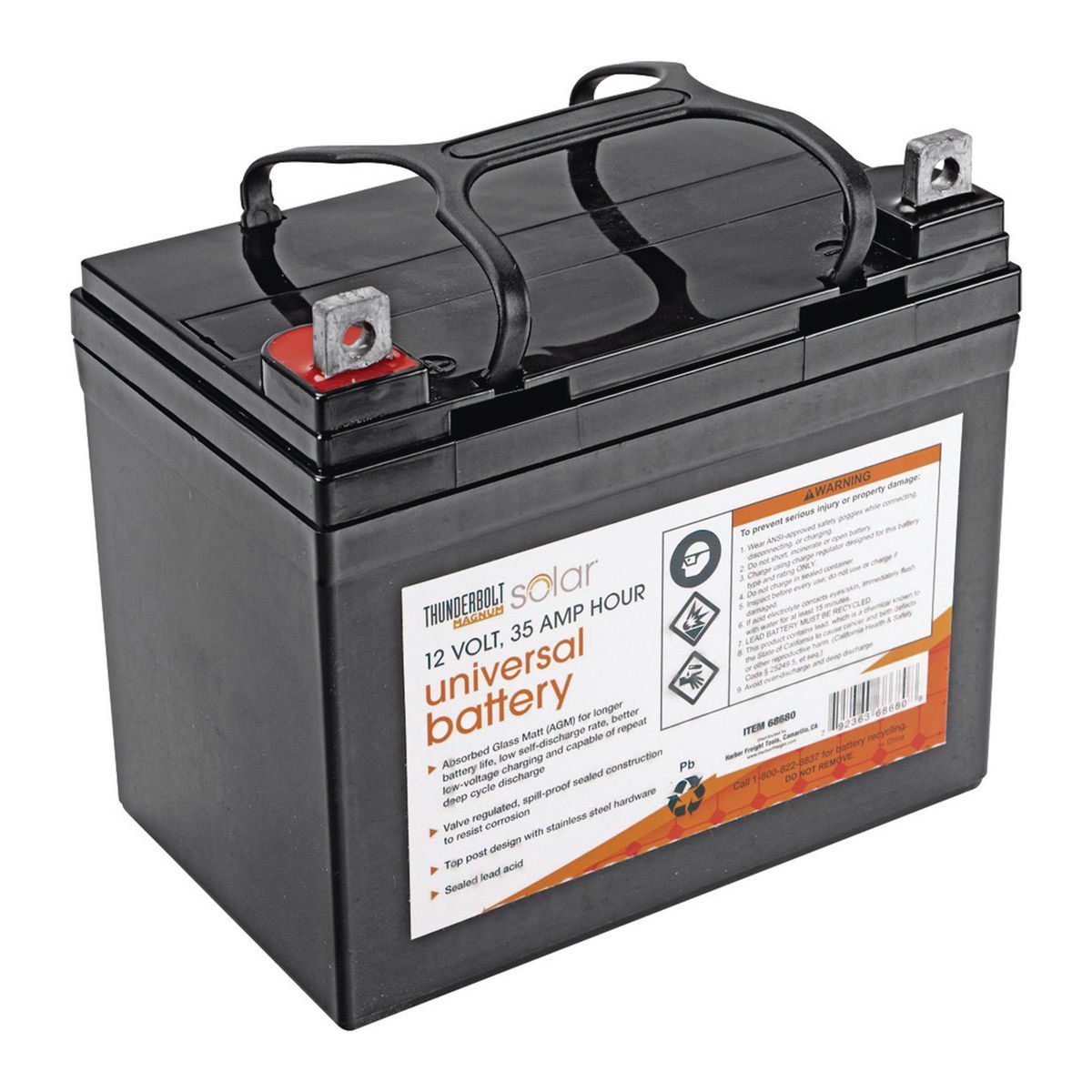 12V 35 Ah Sealed Lead-Acid Battery Y317