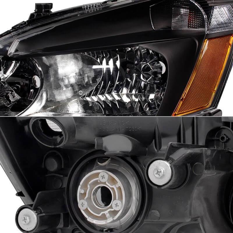 Amber Crystal Headlights for Honda Accord R3512