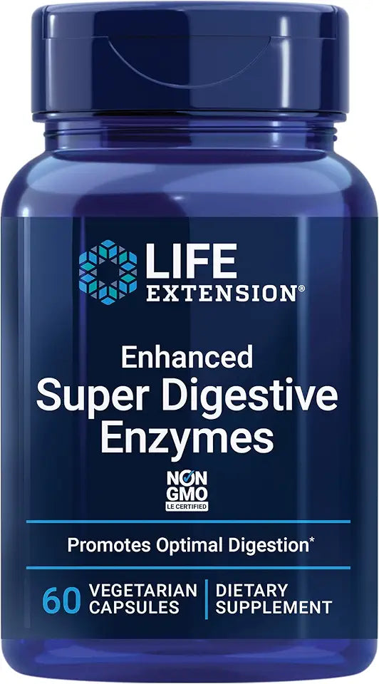 60 Capsules Vegetarian Digestive Enzymes R23275