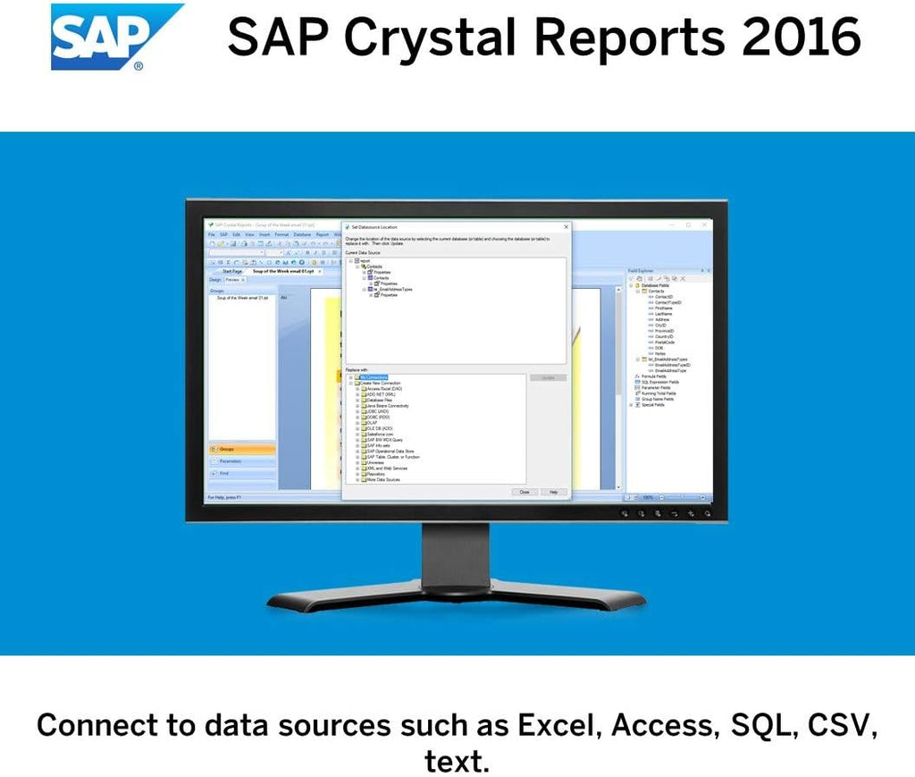 Crystal Reports 2016 Reporting software [32 Bit] B1358