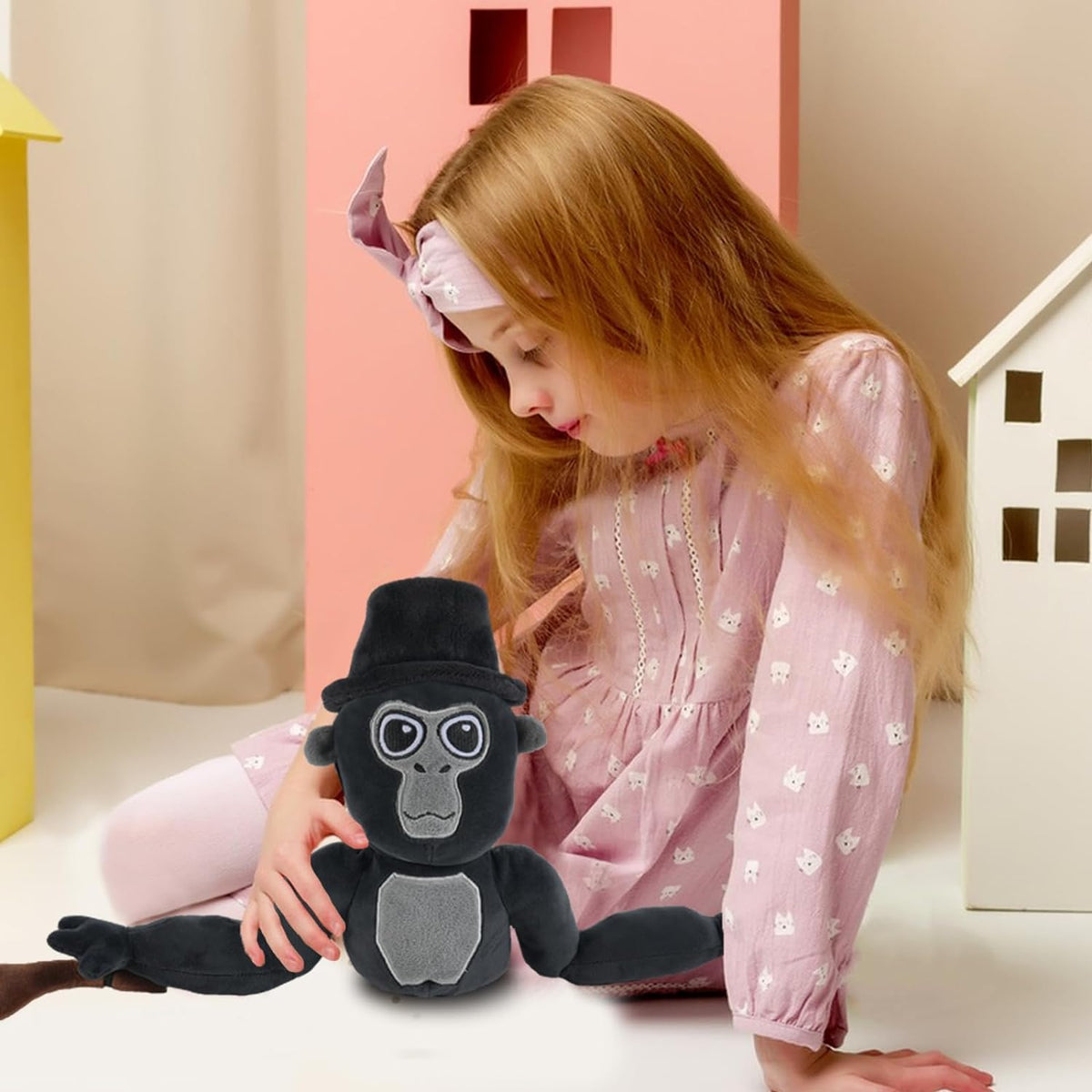 Gorilla Tag Monkey Plush Stuffed Animal Dolls X355