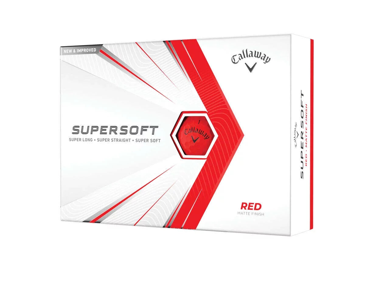 White 12 Pack Golf Balls T5833