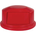 Red Domed Trash Can Lid for 44 Gallon R8663