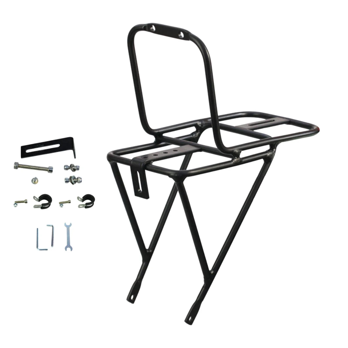 Bike Front Carrier Rack Cargo Pannier L11293
