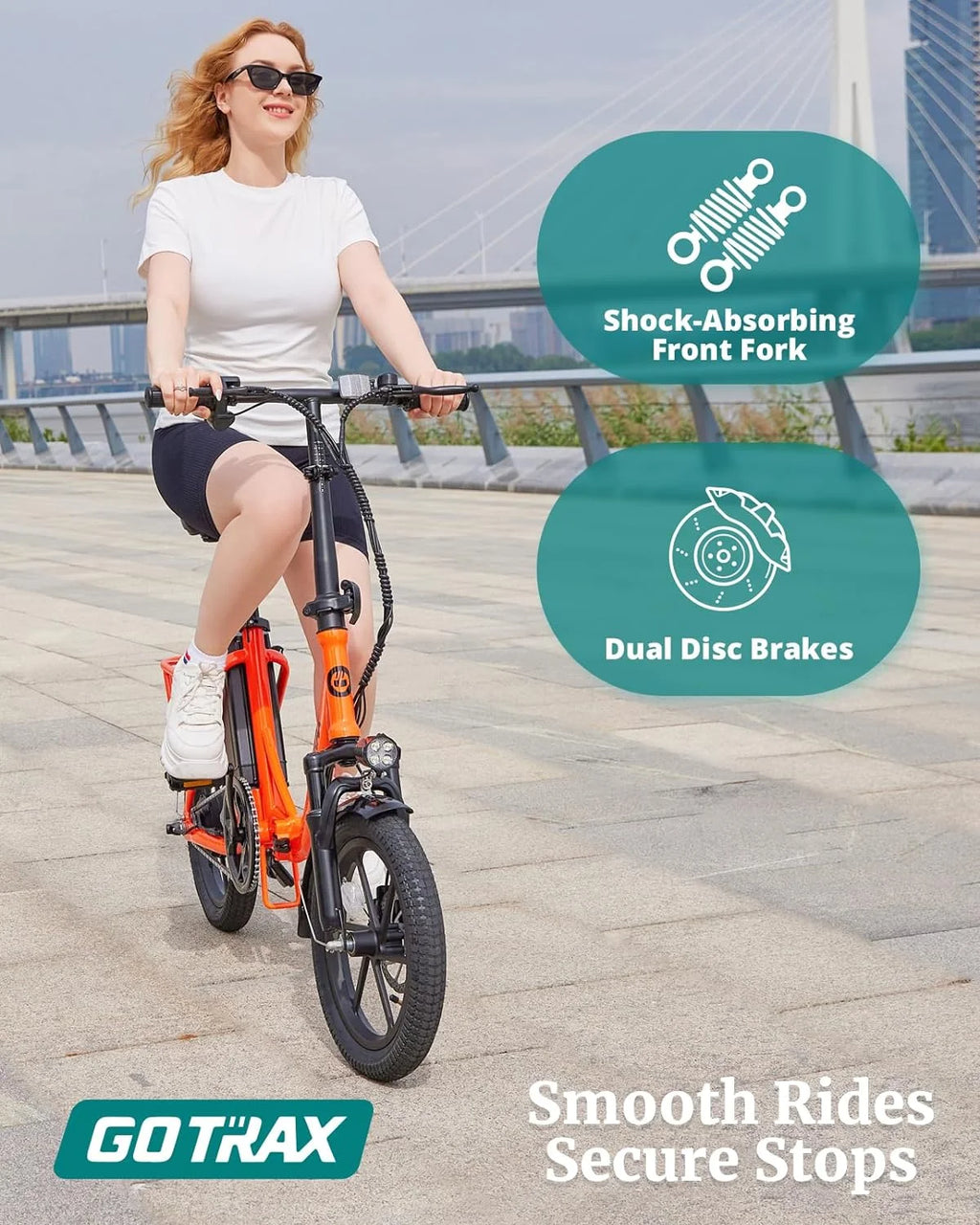 16" 350W Folding Electric Bike O1966