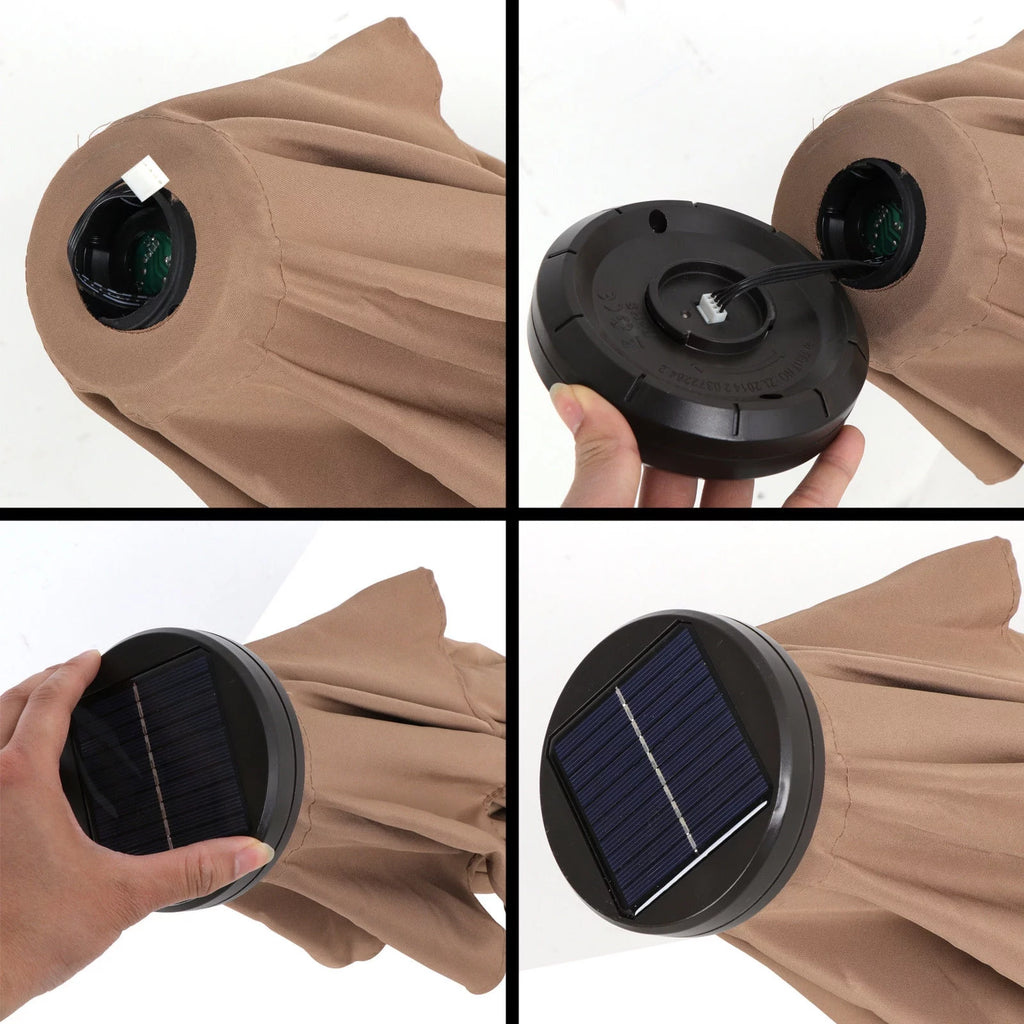 10 ft Patio Umbrella with Crank Lift System H137073