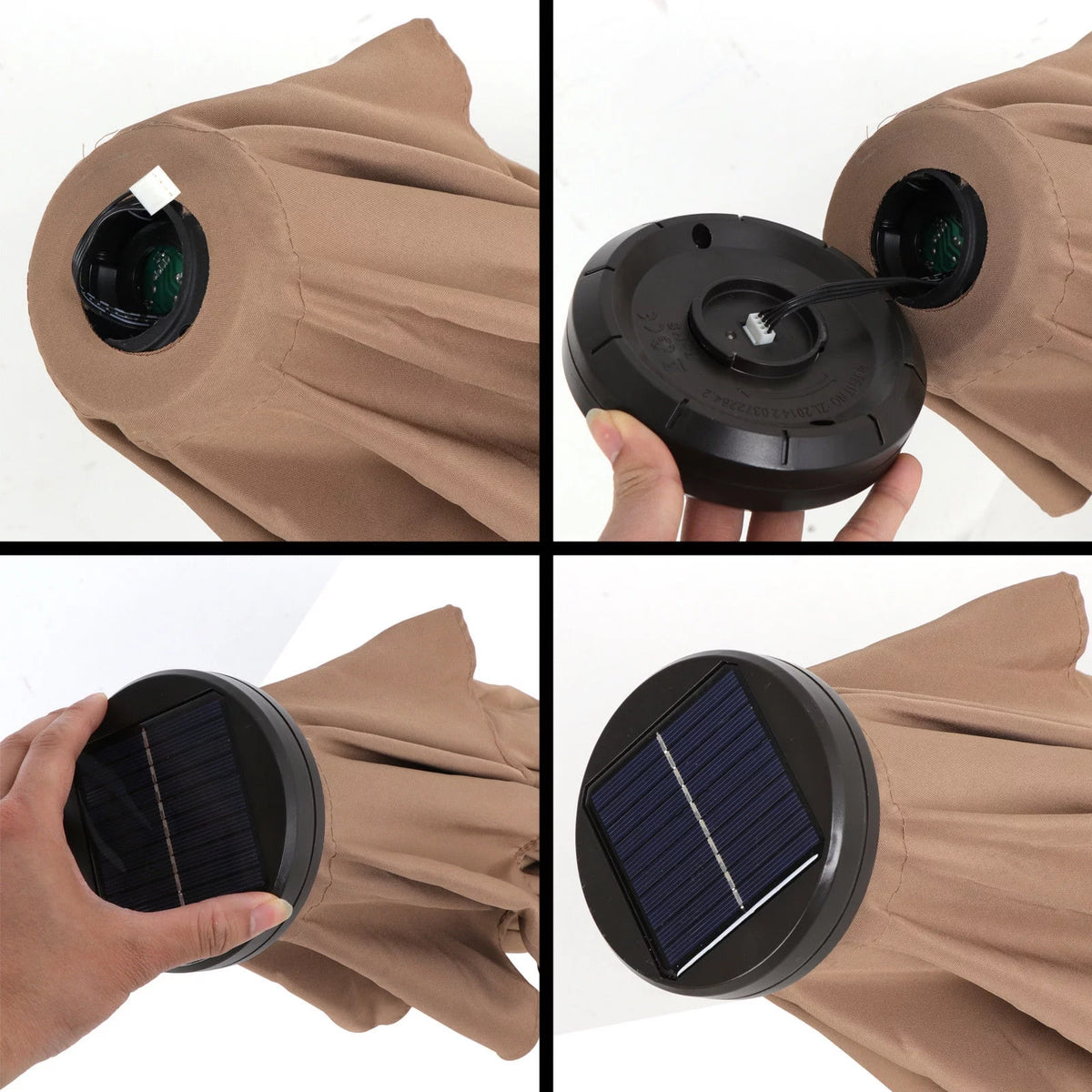 10 ft Patio Umbrella with Crank Lift System H137073