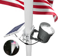 Solar Flag Pole Light 3in1 Design, 2 Brightness, Outdoor Dusk to Dawn U193319